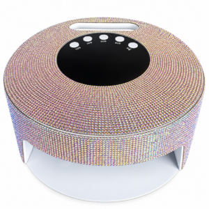 Luxury crystal cordless rechargeable UV LED nail lamp 54W