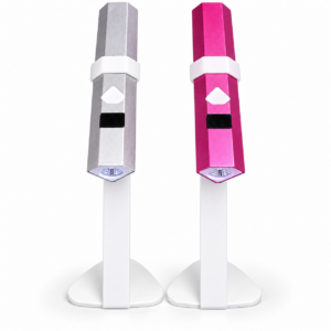Silver Mini Flash Pro UV LED nail lamp for flash curing gel nails
