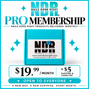 NDR Pro Membership monthly nail product box open to everyone