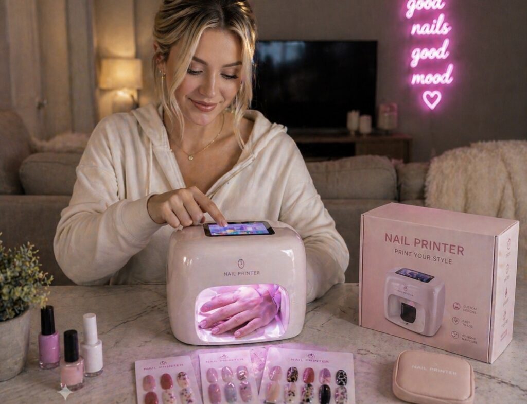 An at-home nail printer as an example of the future of nails