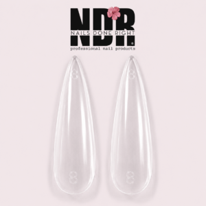 Stiletto Almond Dual Forms for Gel Nail Extensions