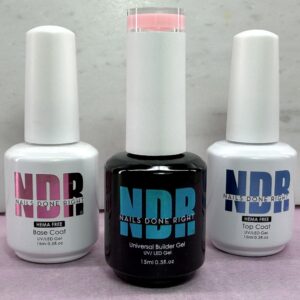 HEMA-Free Essentials System– Base, Builder & Top Coat Trio
