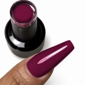 Mulberry Fall Berry gel polish with mauve and plum undertones by Nails Done Right