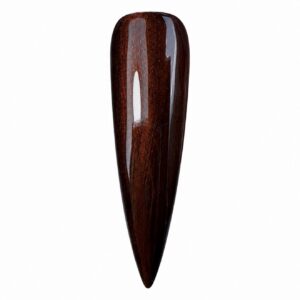 Choc‑o‑holic Chocolate Brown Metallic Gel Polish