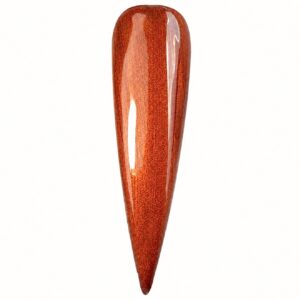 Lucky Penny true copper metallic gel polish by Nails Done Right