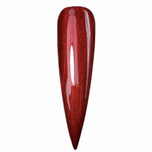 Candy Apple metallic red gel polish by Nails Done Right