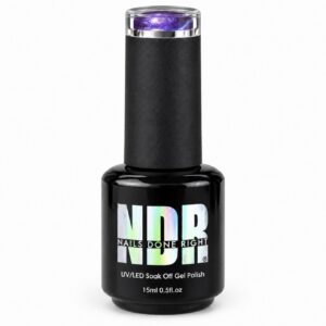 True Believer Purple Cat Eye Gel Polish Bottle by Nails Done Right