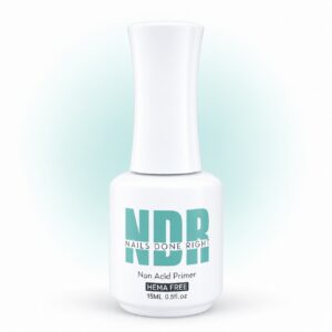 Nails Done Right HEMA-Free Non-Acid Primer for gel nail adhesion