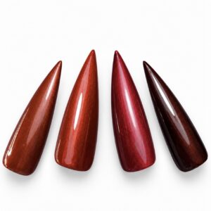 Metallic gel polish collection by Nails Done Right