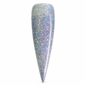 Taylor opal holographic glitter gel polish swatch by Nails Done Right