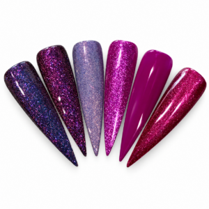 Trending purple fall nail colors Fun & Fabulous gel polish set